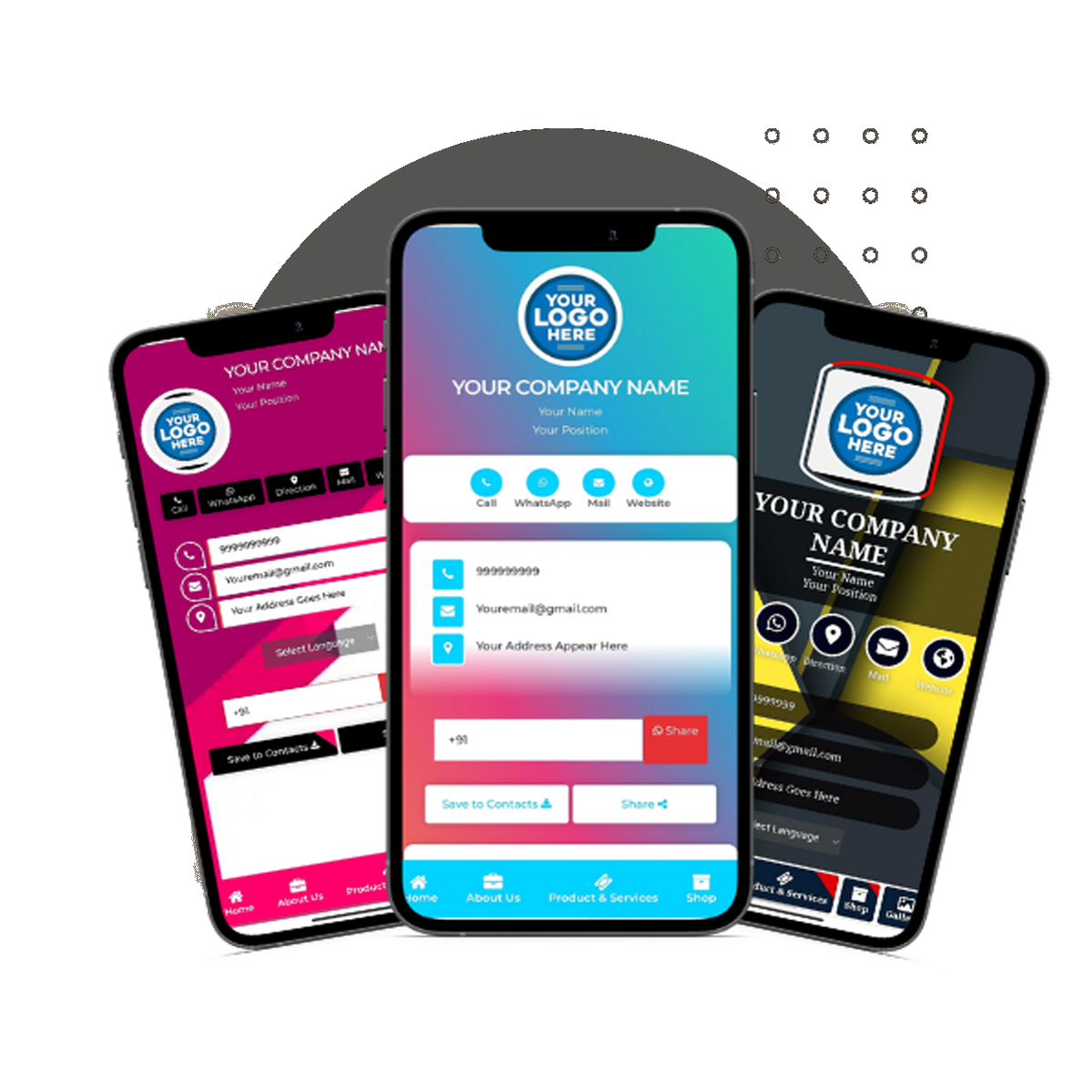 Digital Business Card Maker